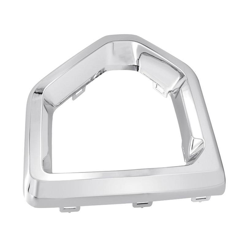 84176752 Right Front Fog Light Outer Bezel Cover Trim Fit For GMC Sierra 1500 Denali SLT AT4 Silver