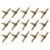 15PCS Inner 1.5mm Anti Twist Sleeves Plasstic Carp Hook Link  Carp Fishing