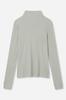 Jaa [Jaah] Wool Blended Layered Turtleneck_Gray
