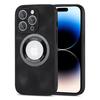 Luxury Sheepskin Leather Logo Hole Magnetic for Magsafe Case for IPhone 14 13 12 11 Pro Plus Max Mini Wireless Charging Cover