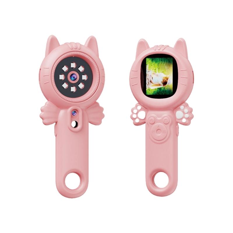 Interactive Children Science Handheld Microscope 500X STEM Learning Tool With LED Light for Classroom Home Exploration