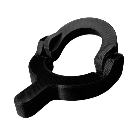 Bottle Opener 3D Printed Cap Launcher for Beer Soda Wine Bottles Easy Press Pop-Off Lid Remover Fun Party Accessory Interactive Bottle Cap Opener чёрный