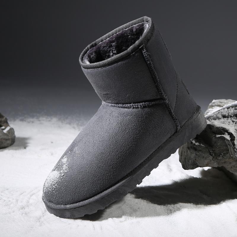 Shoes Snow Boots Autumn and Winter 40 Fleece Thickened Warm Cotton Shoes