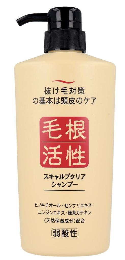 Hair Loss Prevention Scalp Clear 550mL x Activates Hair Roots Shampoo, Shampoo, 2-Pack,