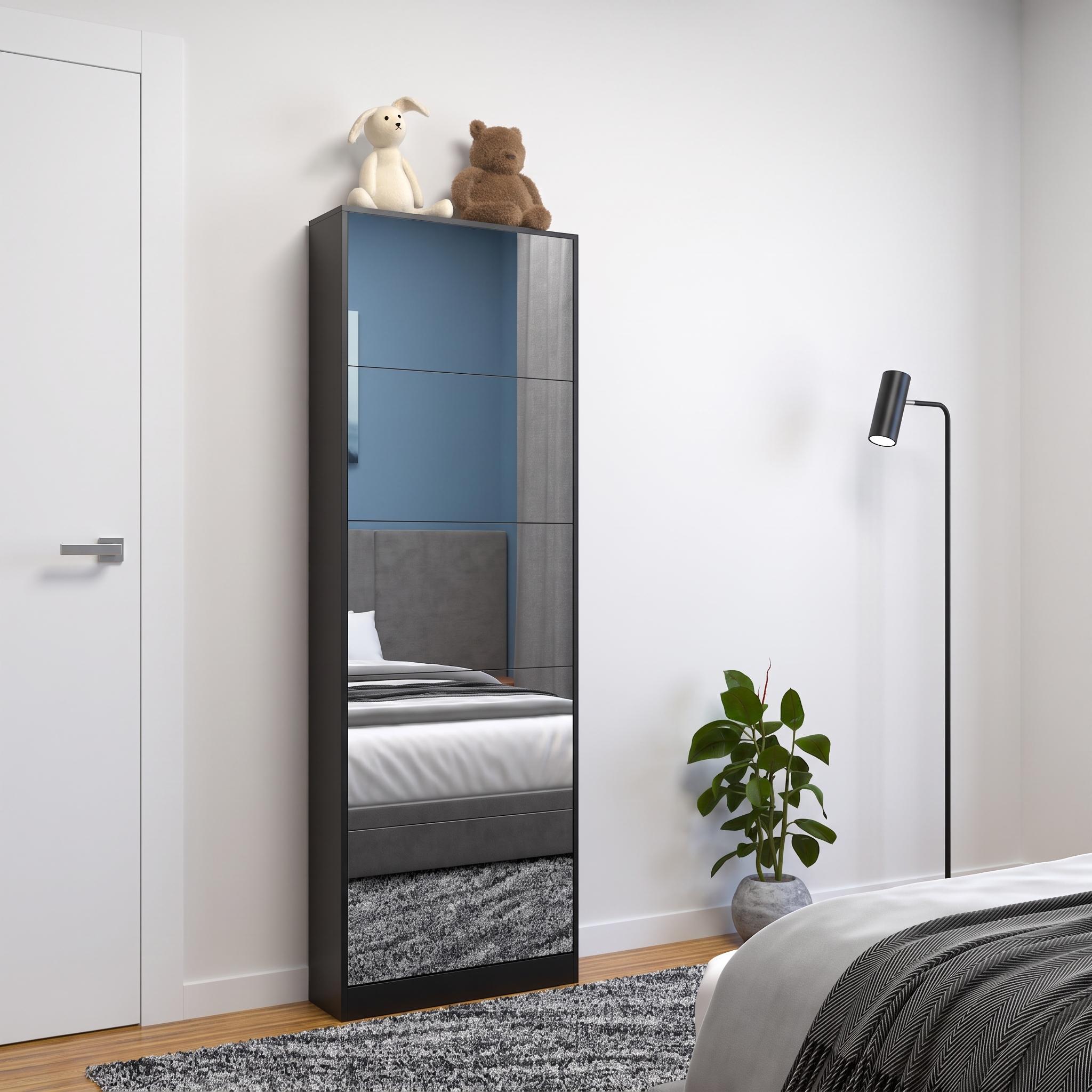Modern Shoe Storage Organizer Cabinet with