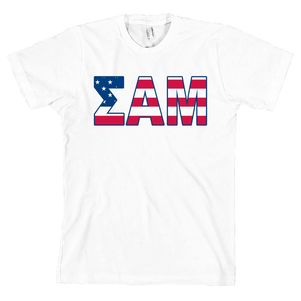

Sigma Alpha Mu Bella + Canvas T Shirt Fraternity USA Letters *ALL SIZES* XL