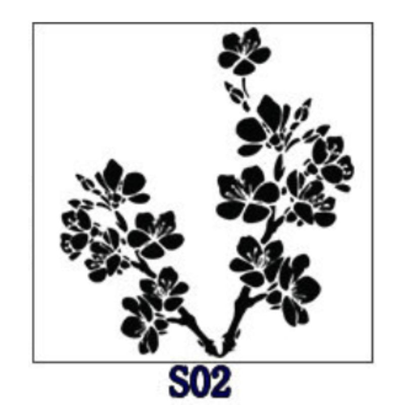 Leaves DIY Layering Stencils Wall Painting Scrapbook Coloring Embossing Album Decorative Card Template