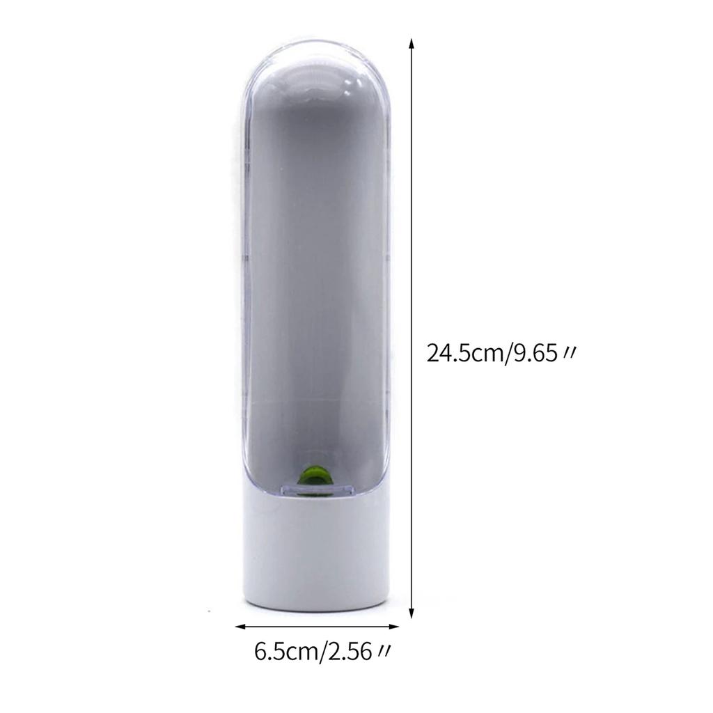 1PC Herb Saver Storage Container Fresh Herb Keeper Vanilla Vegetables Fresh Preservation Bottle For Refrigerator Kitchen
