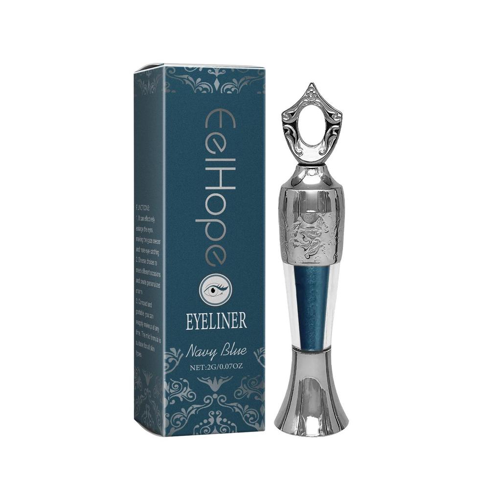 Eelhope Deep Blue Moisturizing Eyeliner - Long-Lasting and Eye-Enhancing