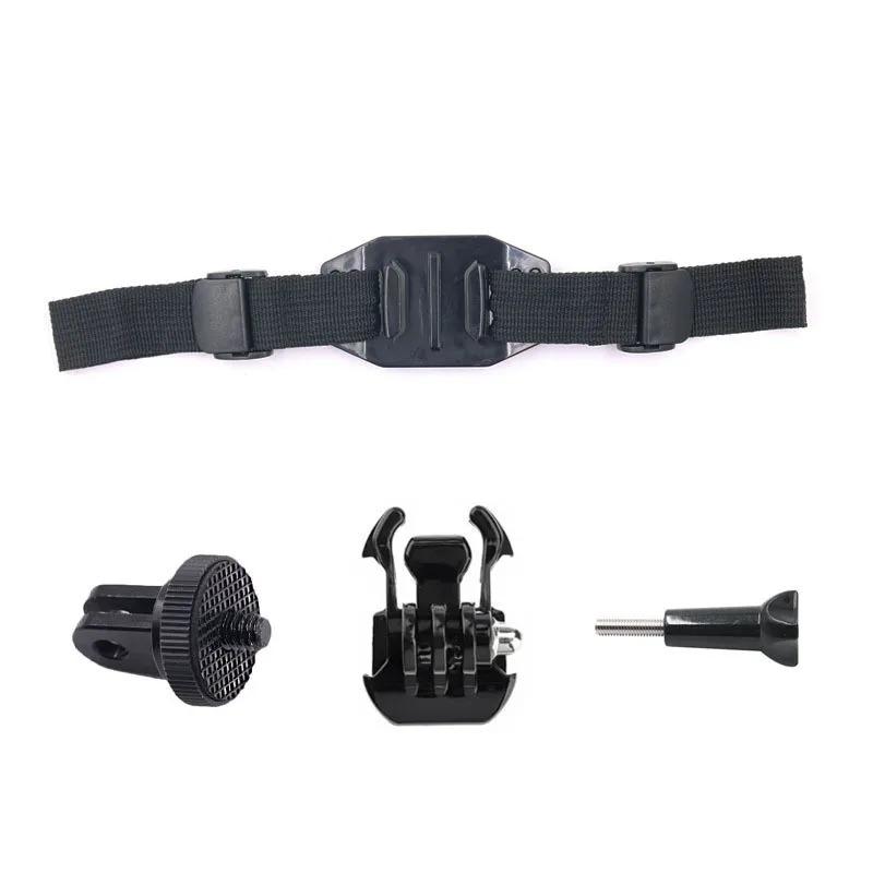 for Gopro 13 12 11 for Insta360 X4 X3 Bike Camera Helmet Mount Strap Attachment with Bracket Adapter Base for DJI Action 5 4 3