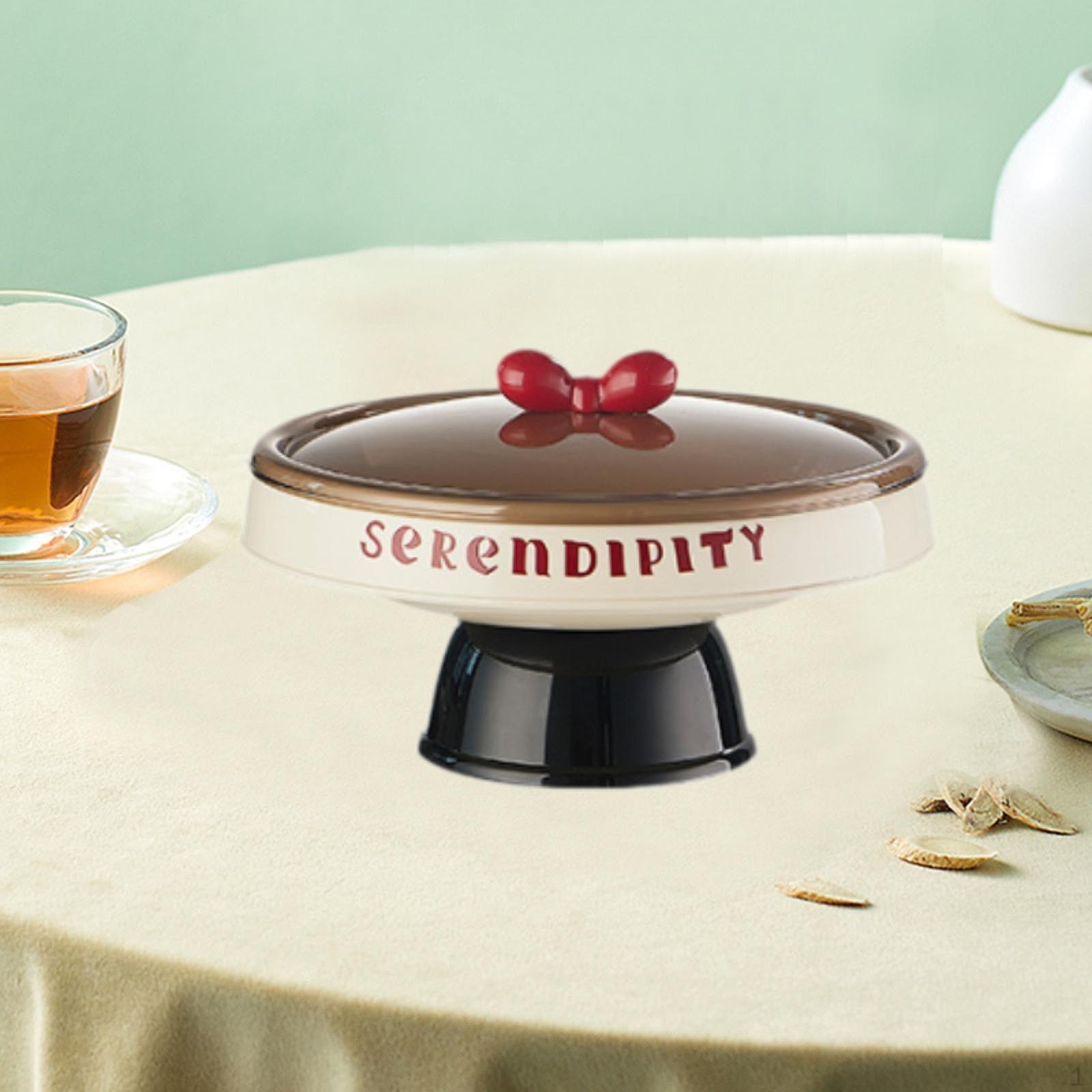 

Чаша для фруктов с дренажным отверстием и подставкой для закусок Black Base