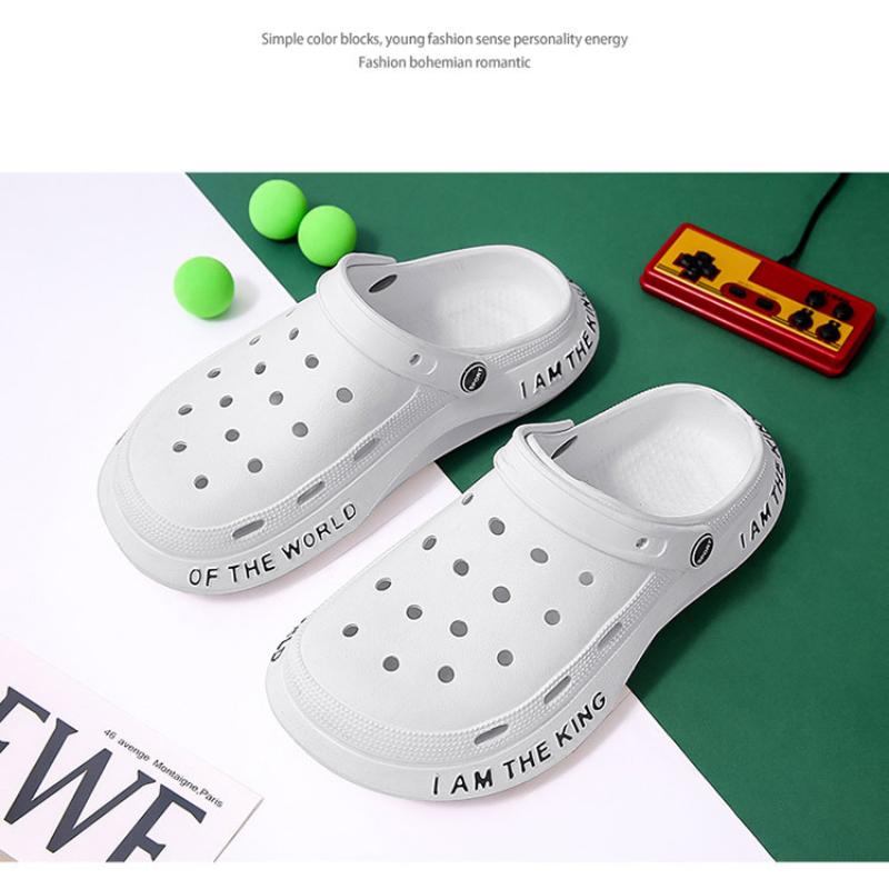Fashion 2024 Latest EVA Men's Women's Universal Slippers Sandals Dual Wear 5.0 Version Comfortable Soft Beach Outdoor Slippers