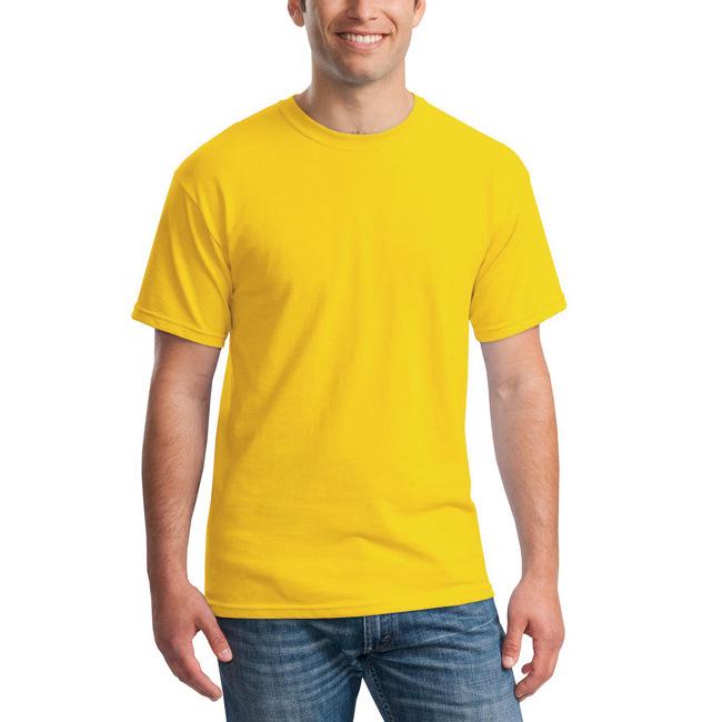 Men's Solid Color Fitness T-shirt - Short Sleeve
