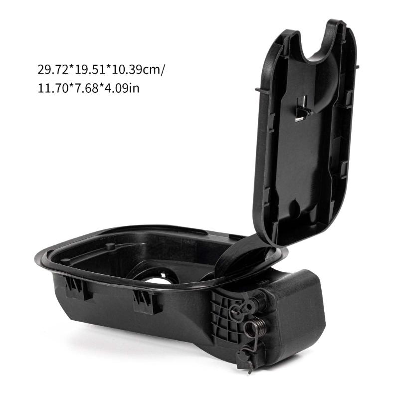 Polymer Fuel Filler Pipe Cover Gas Cap Fuel Door Pocket Assembly For Full Size Pickup Models Providing Secure Connection