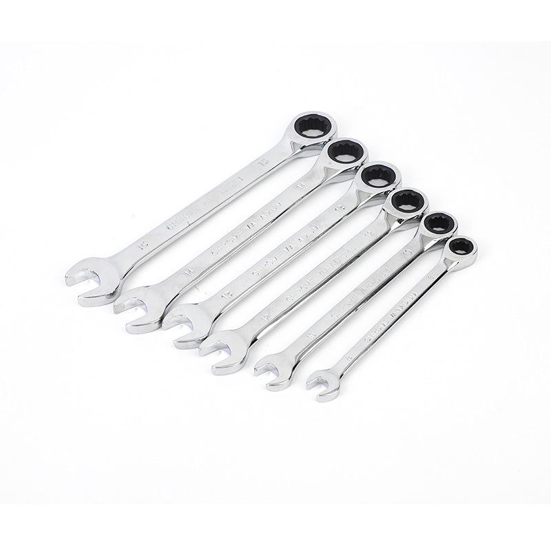 Multifunctional Double-End Ratchet Wrench for Auto Repair