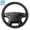 Für Toyota Land Cruiser Prado 90 100 120 150 200 300 Fj Cruiser Echtes Leder Auto Lenkradabdeckung Auto Zubehör