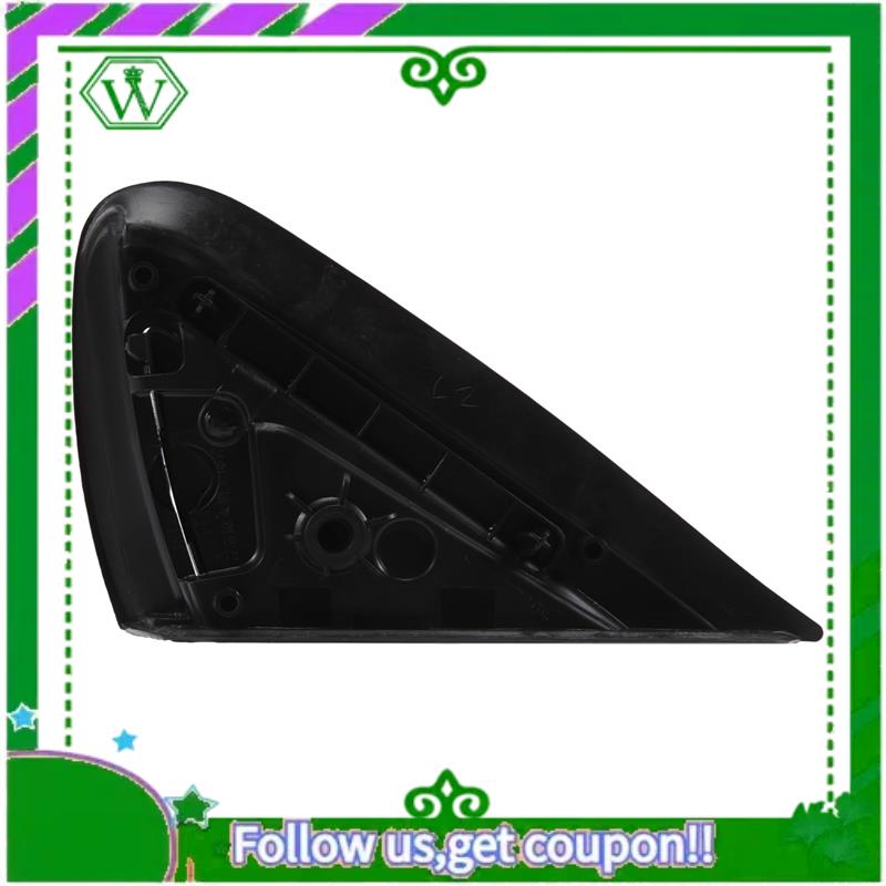 

AC34-Car Front Left&Right Window Triangle Plate Side Mirror Corner Triangle Garnish Cover Panel For Citroen C4 C4L 2012-2015 чорний