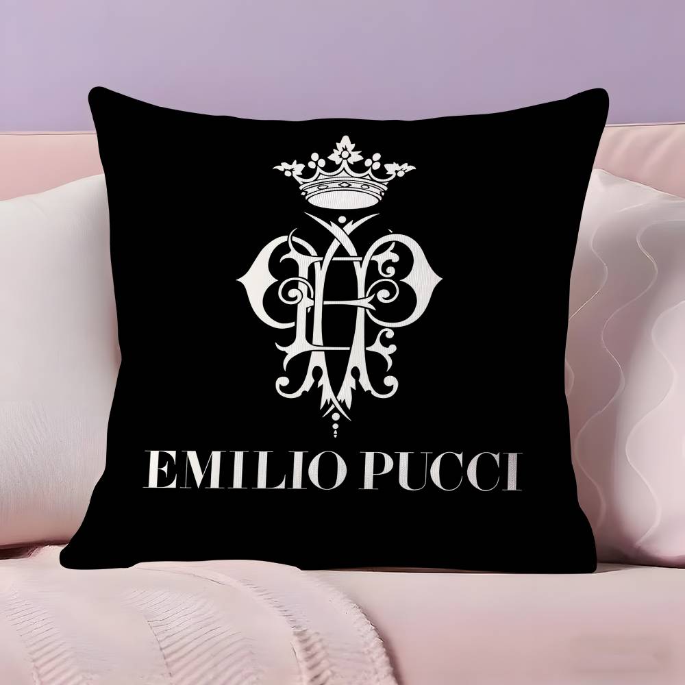 Fashion E-Emilio-O P-Pucci Pillow Case  Ultra Soft Skin Friendly Fabric Cloud Like Comfort & Concealed Zipper
