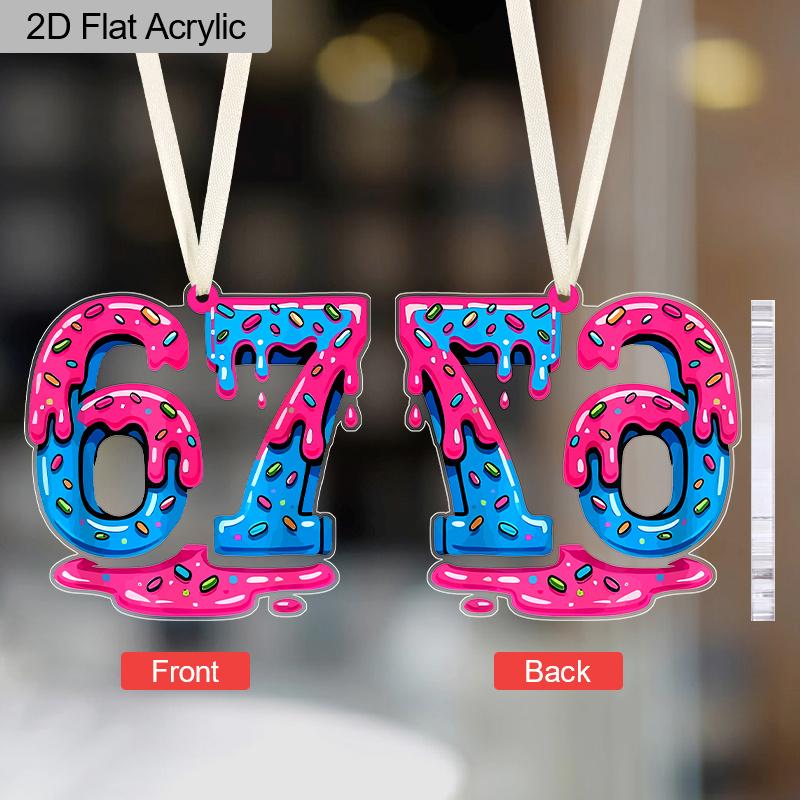 Valentine's Day Transparent Acrylic Pendant 67 Hanging Decor Hanging on The Wall Door Holiday Gift for Friends Birthday Gift Galentine's Day