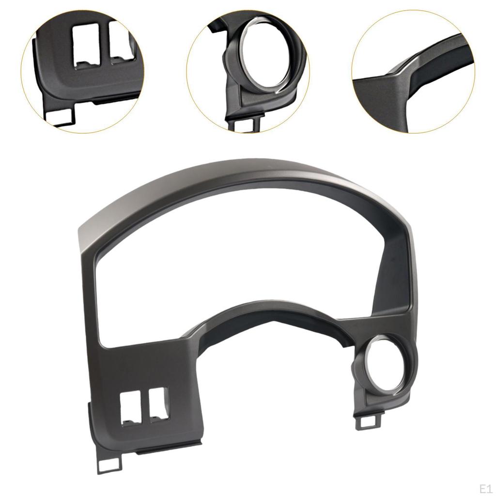 Instrument Cluster Bezel Panel Dashboard Replaces Spare Parts Multiuse