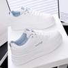 ins tide Korean version breathable little white shoes 2025 autumn women's shoes new height increase versatile casual sports thick baseplate shoes