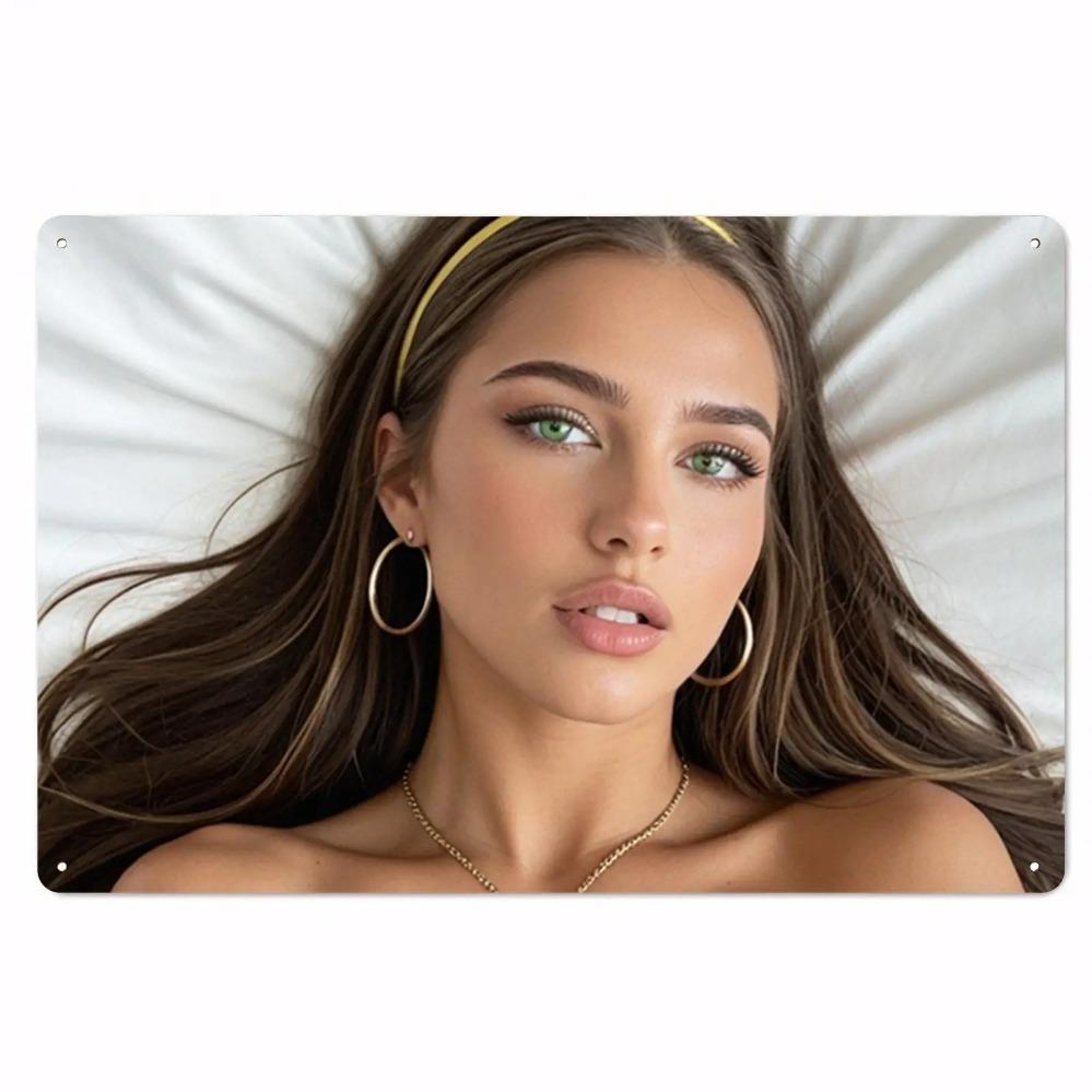 Brand 2D Aluminum Wall Art 8x12 Inch Waterproof Heat-Resistant Metal Print - Home Garden Bar Coffee Shop Decor Gift F