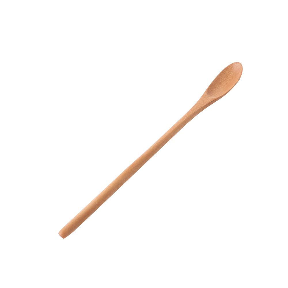 Wooden Cooking Kitchen Accessories Long Handle Tea Scoops Honey Spoon Coffee Spoon Tableware
