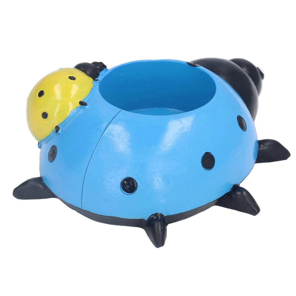 Ladybugs Flower Pot Simulation Cute Resin Animal Succulent Plant Container for Garden Decorations