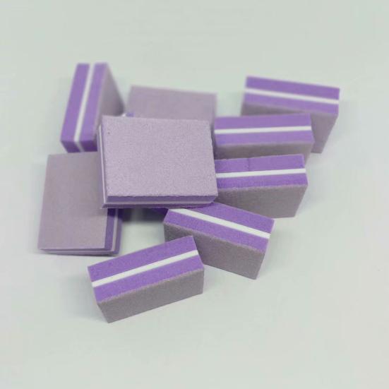 50Pcs / Bag Nail File Mini Multi-function Sponge Manicure Tools Buffer Blocks for Nail