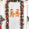 Christmas Wooden Door Hanging Christmas Party Decoration 2025 Xmas Santa Claus Hanging Ornament Navidad Natal New Year Gift 2026