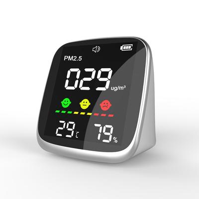 Portable USB Rechargeable PM2.5 Detector Multifunctional Thermohygrometer Home Air Detector Indoor