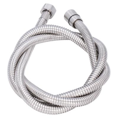 Stainless Steel Shower Hose Explosion Proof G1/2 Shower Head Hose for Bathroom Silver 1.5m/4.9ft