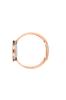 ARNE JACOBSEN ROMAN 53311-1621 34mm Watch, Nordic Design, Water Resistant (Quiet Design with No Second Hand), White Rose Gold with Bangle Strap