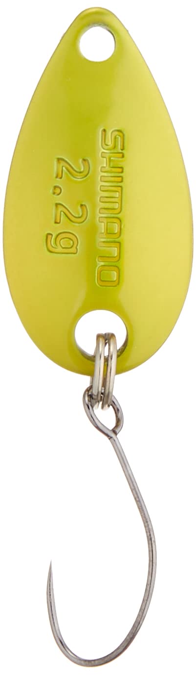 

SHIMANO Spoon Cardiff Roll Swimmer Lime Gold 64T Lure 2.2g TR-022K