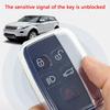 Clear Transparent Tpu Car Smart Key Cover Case For Range Rover Sport Evoque Velar Discovery Sport Xe Xf  Xj F-Pace F-Type