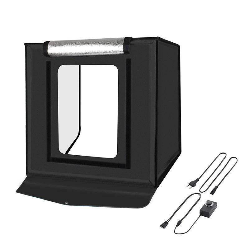 Puluz Photo Studio 40cm LED 2400 lumens PU5040EU (Aufnahmebox), Studioausrüstung Zubehör, Schwarz - Bild 4