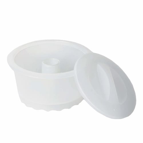 

Delish Kitchen Pearl Metal Форма для шифонового пирога губка, 18 см, CX-37, подходит для микроволновой печи