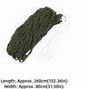 Durable Nylon Outdoor Hammock Lightweight Mesh Camping Hammock Breathable Travel Hammock Camping