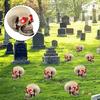 Halloween Skull Statue Human Bones Skull Models Realistic Faux Human Anatomy Table Top Skeleton Heads for Home Decors