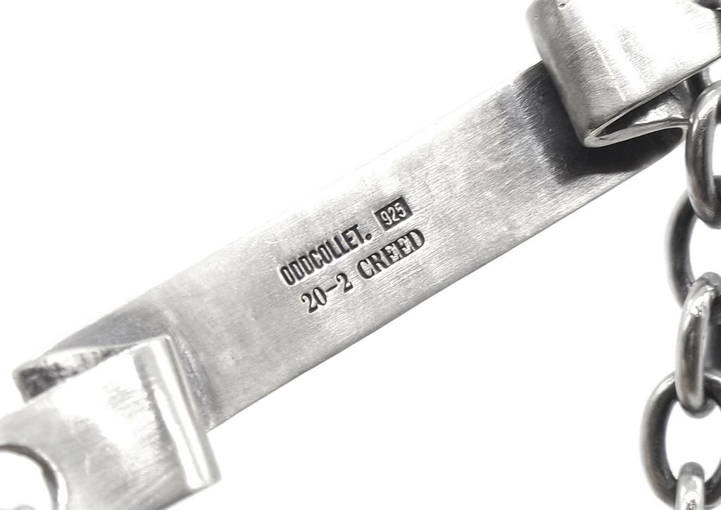 Oddcollet [Silver925]Scroll Chain Bracelet (S)