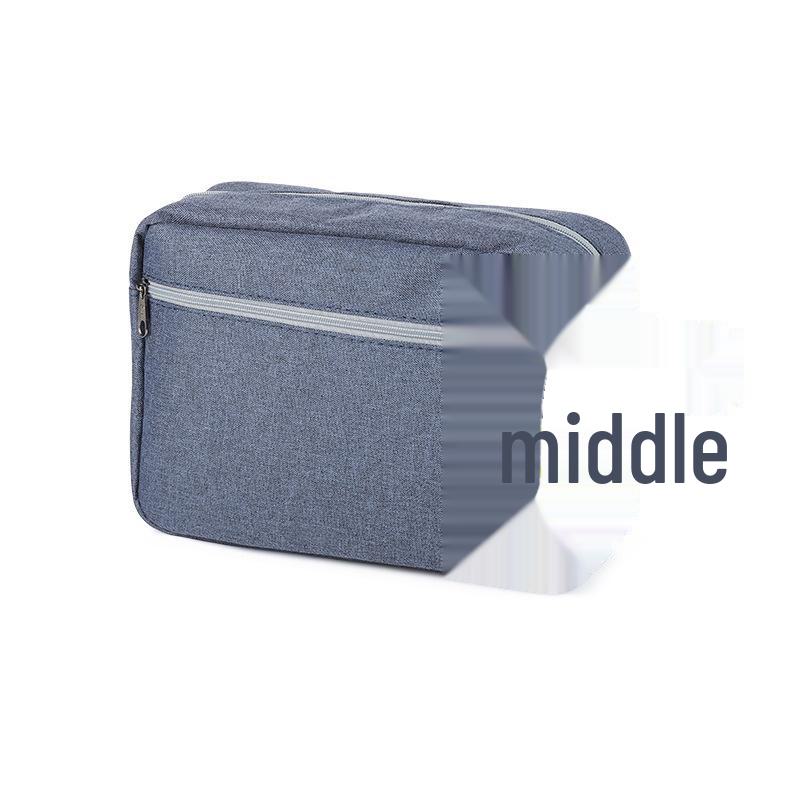 Men's Waterproof Toiletry Bag - Large Capacity, Portable, Personalized Gift Option