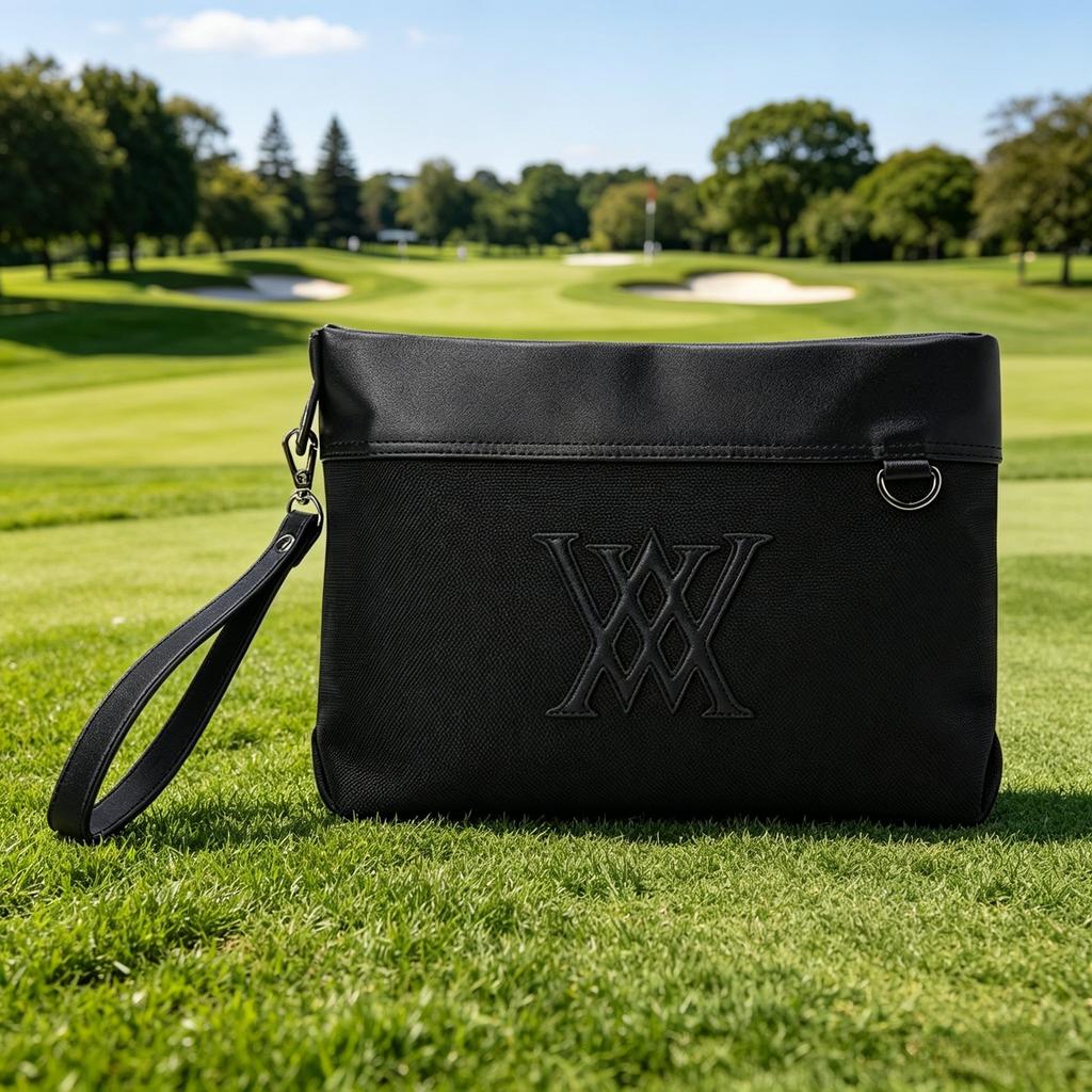 2026 Koreanische Golftasche Luxuriöse Lederhandtasche Kosmetiktasche Wasserdichter Toilettenartikel-Organizer Modische Reißverschluss-Tragetasche Ausrüstungstasche