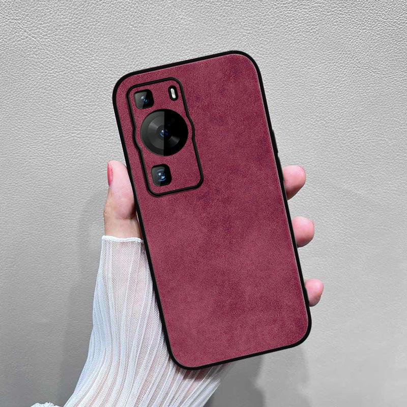 Huawei P11pro Mobile Phone Case P11 Solid Color All-inclusive Men's and Women's P11 Niche Sheepskin P11pro Protective Case