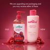 mCaffeine Brightening Body Wash 300ml Pack of 1 | Niacinamide & Raspberry Shower Gel for Dry Skin Glow