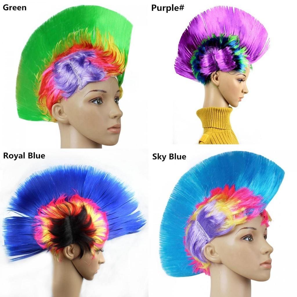 Hilarious Halloween And Christmas Wig Colorful Party Prop Hen Crown Headpiece