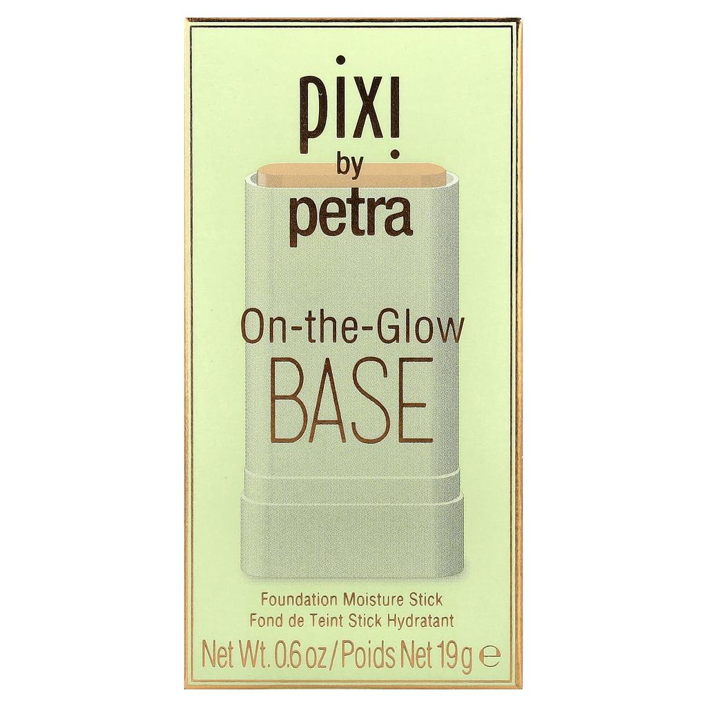 Pixi Beauty On the Glow Base, Foundation Moisture Stick, Beige, 19g (0.6oz)