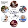 Head Mounted Maintenance Magnifying Glass Power Display LED Watch Repair Magnifier Large Capacity Battery Interchangeable Lenses