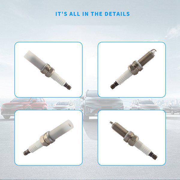 4 Spark Plugs FXU16HR11 for Hyundai Kia Santa Fe Sonata