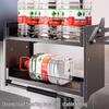 Adjustable Pull-Down Kitchen Cabinet Organizer