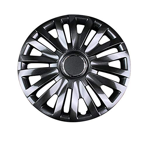 GET-PRO 13-inch Wheel Covers, Set of 4 (Dark Gunmetal) for Toyota Platz, L063DG13-021
